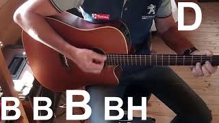 Elle-Didier BARBELIVIEN / Tuto guitare sans paroles inutiles