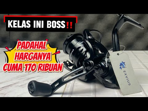 Unboxing Reel pancing terbaru ‼️exvius Z strike, power handle oneway‼️‼️