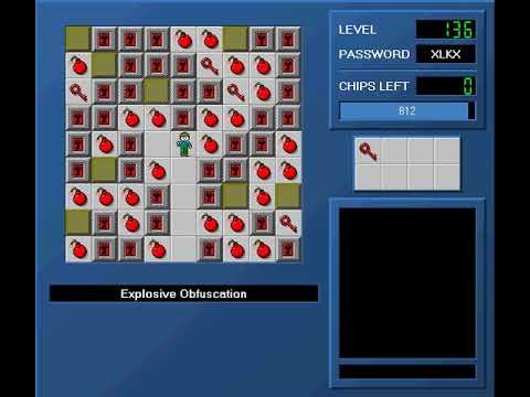 Let's Play Chips Challenge (Walls of CCLP4): Episode 32 - Too Much Red