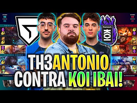 IBAI CASTEA A KOI CONTRA TH3ANTONIO! 😱BRUTAL! | GIANTS vs KOI SUPERLIGA LVP ESPAÑOL