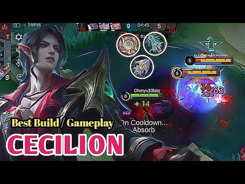 Buffed Cecilion New OP Build | Best Build and Gameplay | Top Global Build
