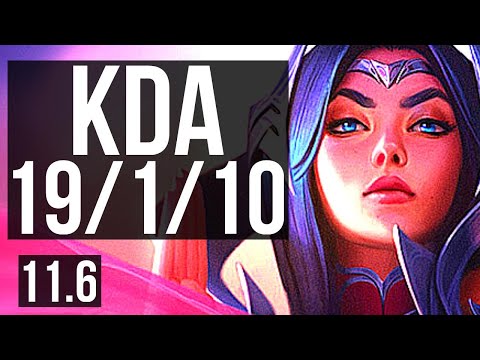 IRELIA vs MALZAHAR (MID) | 19/1/10, Legendary, 6 solo kills, 300+ games | NA Diamond | v11.6