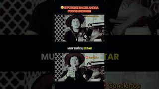 El monivo por el cual se redujeron los shows gigantesco de Bunbury #EnriqueBunbury #BunburyUniverso