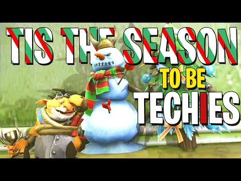 Tis The Season to be Techies - DotA 2 Funny Moments