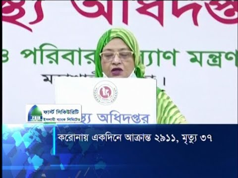 করোনায় সর্বোচ্চ আক্রান্তের দিনে আরো ৩৭ জনের মৃত্যু, সুস্থ ৫শ ২৩ জন | ETV News