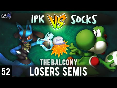 PM @ the Balcony 52 - Losers Semis - iPunchKidsz (Lucario) vs. burntsocks (Yoshi)