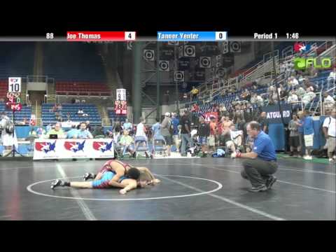 Cadet 88 - Joe Thomas (Maryland) vs. Tanner Yenter (Kentucky)