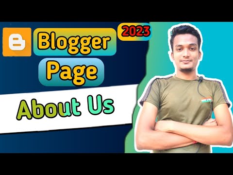 Blogger me About Us Page kaise banaye | How to create About Us Pages for website