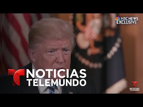 Entrevista exclusiva de NBC News con Donald Trump | Noticias | Noticias Telemundo