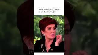 Real and everlasting love! Ozzy Osbourne brought Sharon Osbourne brought to tears. #ozzyosbourne