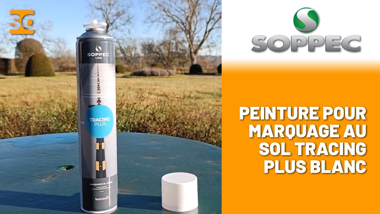 Démonstration de la Peinture pour marquage au sol - SOPPEC