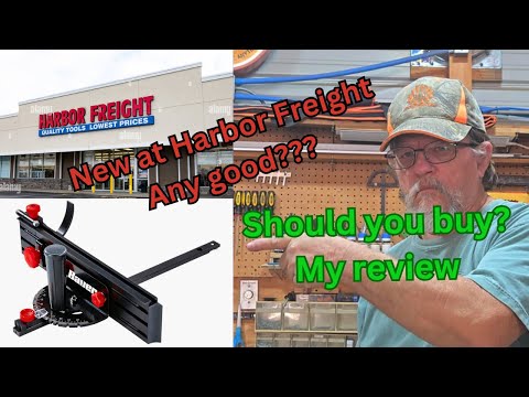 Introducing the brand new Harbor Freight, Bauer miter gauge.
