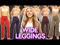 The Most Flattering Trend In Activewear Right Now Wide Leggings