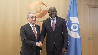 Foreign Minister Zohrab Mnatsakanyan met with Lassina Zerbo, Executive Secretary of the Comprehensive Nuclear-Test-Ban Treaty Organization