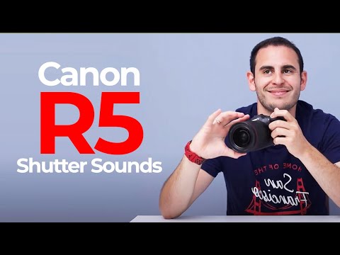 Canon EOS R5 Shutter Sound & Drive Modes / 20 fps & 12 fps