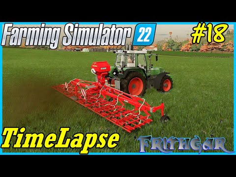 FS22 Timelapse, Haut Beyleron #18: Working The Wheat Field!
