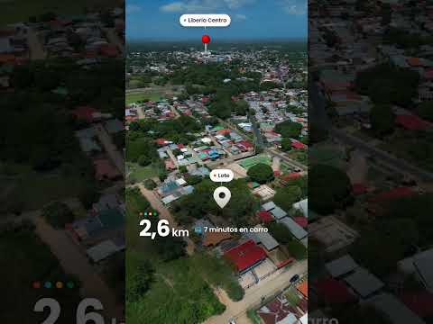 Lote de 1.032 m² en Liberia, ideal para apartamentos 🏗️ #shorts