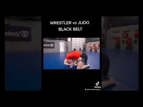 Ironclad Wrestler vs Judo Black Belt - BJJ Submission Only #PGF #short #shorts