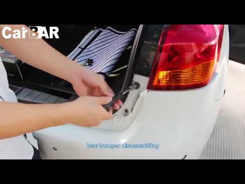 How to install Blind Spot Detection System BSD Microwave Radar Sensor