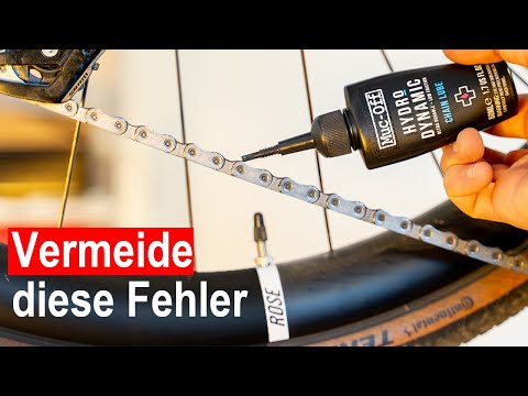 Fahrradkette richtig ölen – 4 Schritten zur Bike-Pflege