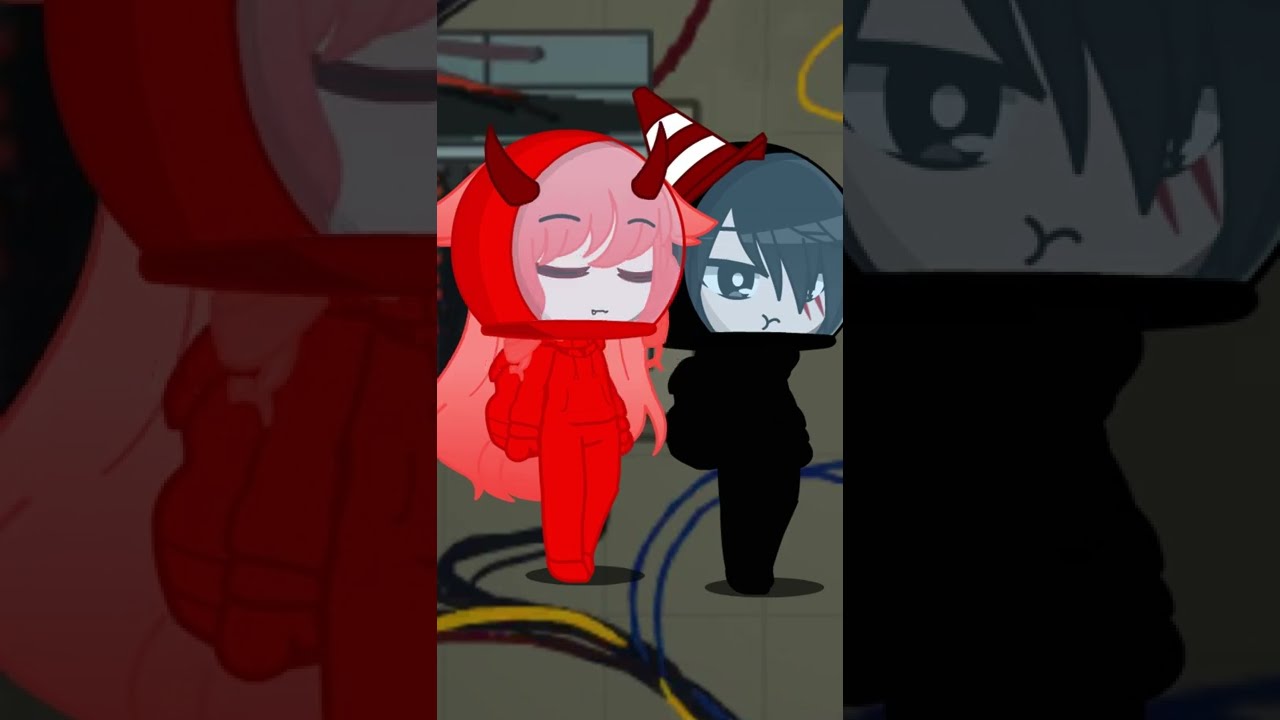 3 2 1 Muah!! Meme | Gacha Club x Among Us | Red X Black | AU | Inspired by: @luly_gacha2718