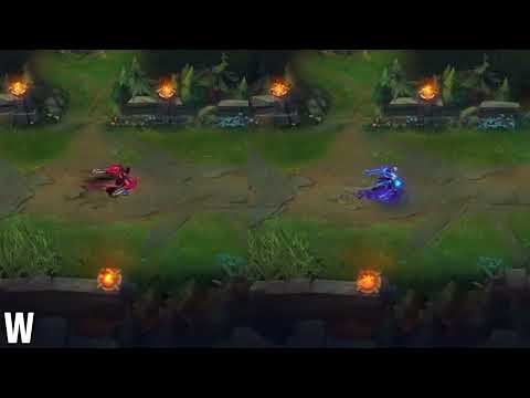 La Ilusion Draven vs Fright Night Draven Skin Comparison - League of Legends