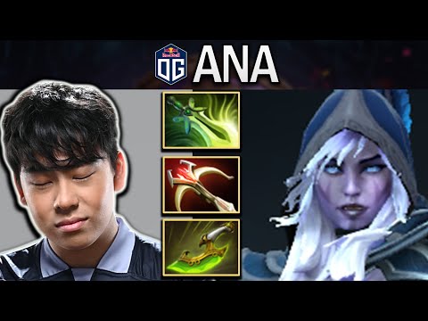 OG.ANA SMURF DROW RANGER GOES WITH HEAVY DAMAGE - DOTA 2 7.30 GAMEPLAY