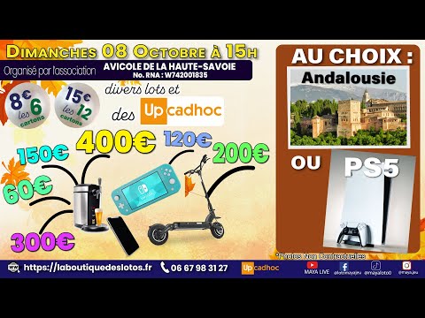 Loto MAYA en LIVE du Dimanche 08 Octobre 2023