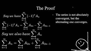 Proof of Riemann’s Rearrangement Theorem