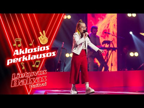 Emilija Rapalaitė -  Location | Blind auditions | The Voice Kids. Lithuania S3