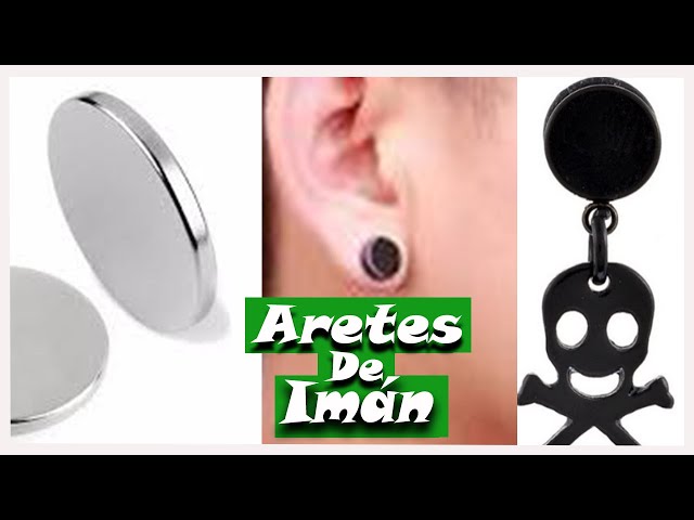 Vídeo relacionado con DMNQ 5 Pares Pendientes Iman Hombre - Pendientes Magneticos de Iman - 6 Mm