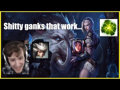 Hashinshin: Unreasonable gank pathing! Tank damage VS Bruiser damage