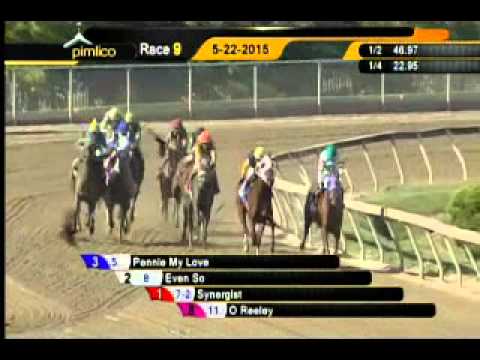 Pimlico 05/22/15 race 9