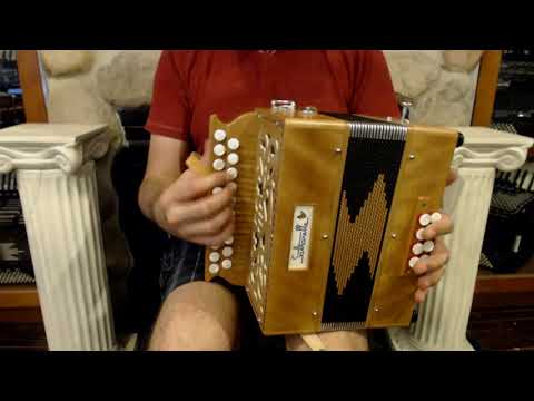 SALTBOU218DGCW - Cherry Saltarelle Bouebe Diatonic Button Accordion D G MM 21 8 $1799