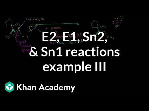 E2 E1 Sn2 Sn1 Reactions Example 3 