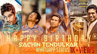 sachin tendulkar birthday whatsapp status 2021 || I.K Videos