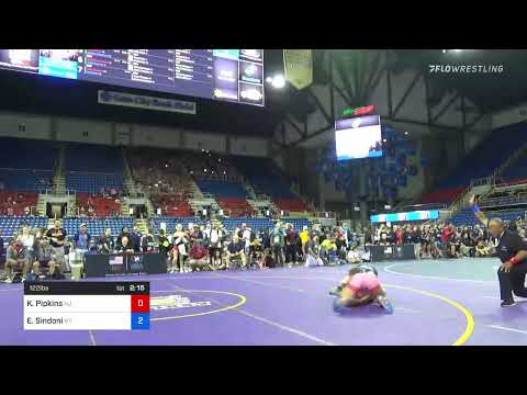 122 Lbs Round Of 16 - Kira Pipkins, New Jersey Vs Emily Sindoni, New York 0957