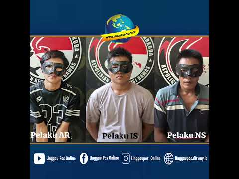 Detik-detik Penangkapan Tersangka Narkoba di Musi Rawas