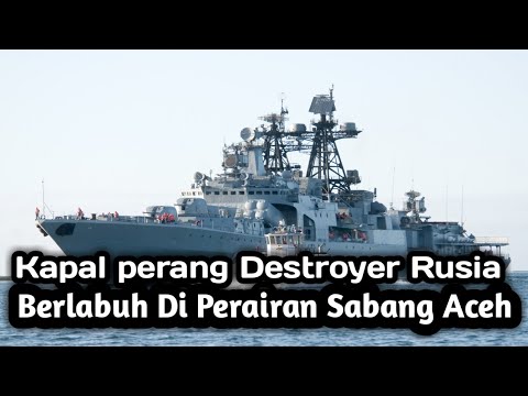 Kapal perang Angkatan Laut Rusia Shaposhnikov-543 disambut langsung oleh Komandan Pangkalan TNI AL