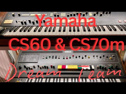 Yamaha CS 60 & CS70m  - like you’ve probably never heard them before    #yamaha #vangelis #behringer