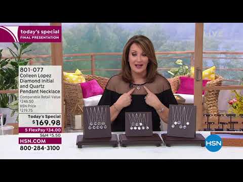 HSN | Colleen Lopez Gemstone Jewelry 04.19.2022 - 10 PM