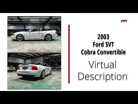 2003 Ford Mustang SVT Cobra (CC-1923859) for sale in Sherman, Texas