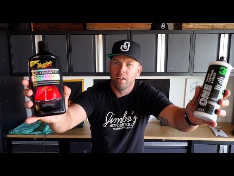CHEAP VS EXPENSIVE  MEGUIARS ULTIMATE COMPOUND VS 3D ONE
