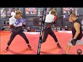 JERMALL CHARLO DROPPING RIGHT HAND BOMBS ON THE MITTS AS HE TRAINS FOR DEREVYANCHENKO
