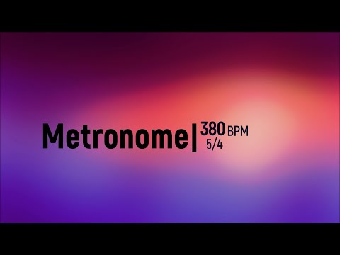 380 BPM 5/4 Metronome