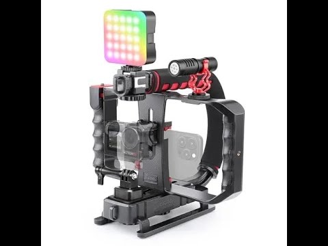 Zeadio Smartphone Video Rig Kit With RGB Light And Mic Review - Pros & Cons - zeadio smartphone