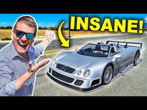 Thumbnail for CAN'T BELIEVE My Friend BOUGHT THIS UNICORN! by rall, orange, Mercedes-Benz CLK GTR, rally, Mercedes-Benz, Car, Vehicle, Koenigsegg
