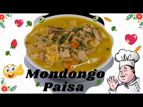 MONDONGO PAISA COLOMBIANO ( Menudo )🍲 Recetas de cocina fácil y rápido.
