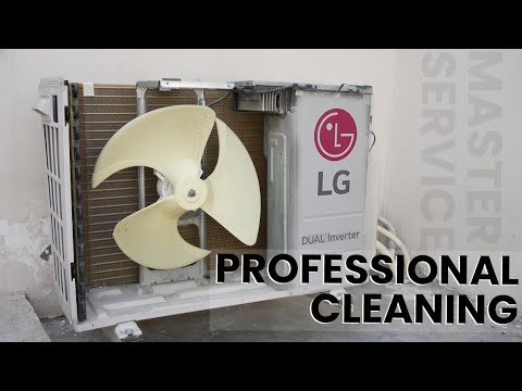 How to Clean Outdoor Unit of Split Air Conditioner || Learn Split AC servicing in Easy Way ||
