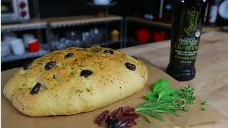 Focaccia Bread recipe by Amoretti
